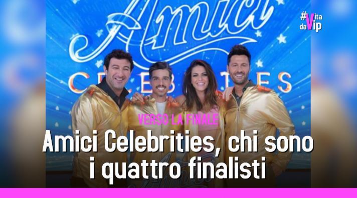 Amici Celebrities, chi sono i quattro finalisti del talent