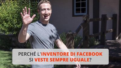 Perché l'inventore di Facebook si veste sempre uguale?