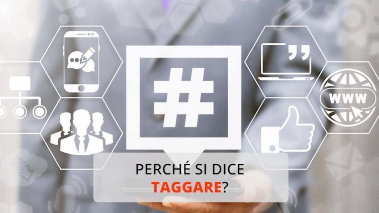 Perché si dice taggare?