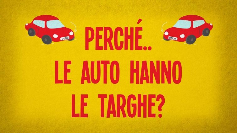 Perché le auto hanno le targhe?