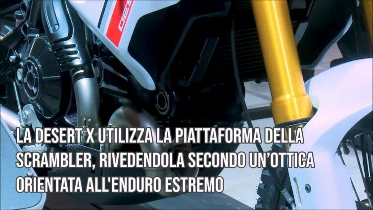 EICMA 2019: Desert X, la Ducati del futuro fa sognare