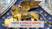 Perché il Leone di Venezia ha le ali?