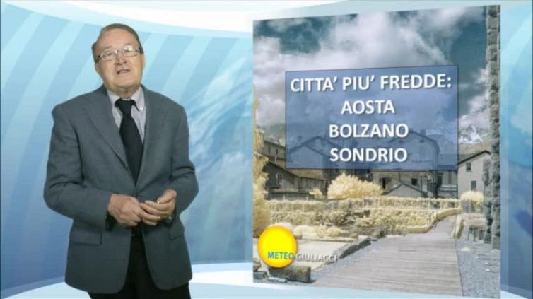Quali sono i capoluoghi più freddi d'Italia?