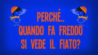 Perché quando fa freddo si vede il fiato?