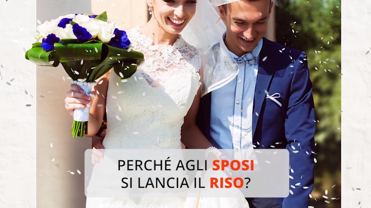 Perché agli sposi si lancia il riso?