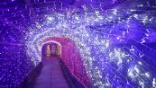 Il tunnel di luci più bello (e lungo) del Natale