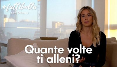 Il workout di Diletta Leotta