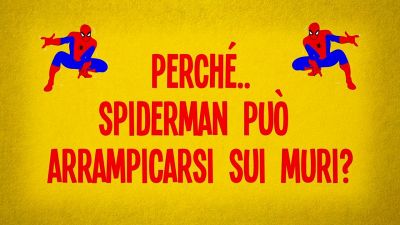 Perché Spiderman può arrampicarsi sui muri?