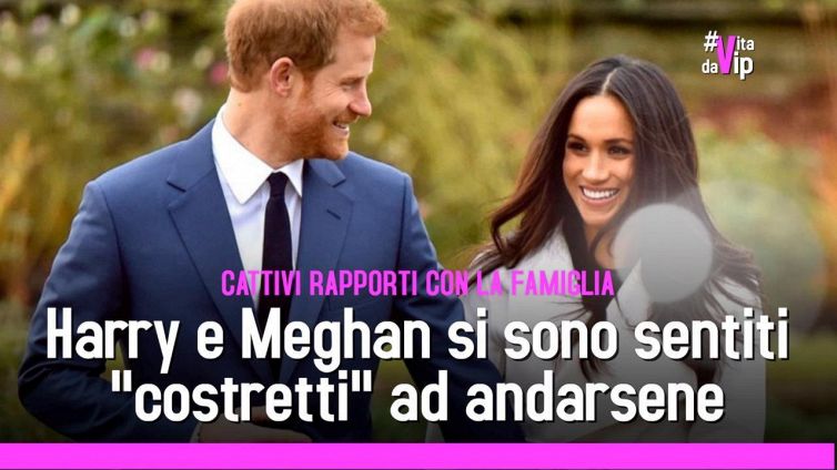 Harry e Meghan si sono sentiti "costretti" ad andarsene