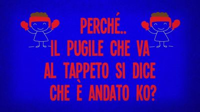 Perché il pugile che va al tappeto si dice che è andato KO?