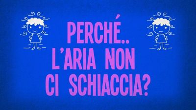 Perché l’aria non ci schiaccia?