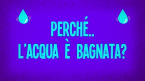 Perché l’acqua è bagnata?
