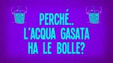 Perché l’acqua gasata ha le bolle?