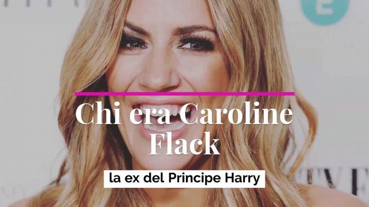 Chi era Caroline Flack, ex fiamma del principe Harry