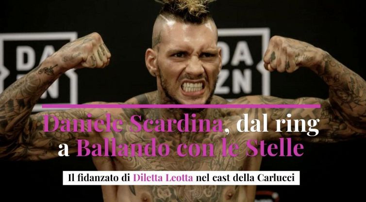 Daniele Scardina, dal ring a Ballando con le Stelle
