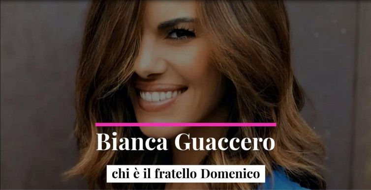 Bianca Guaccero, chi è il fratello Domenico