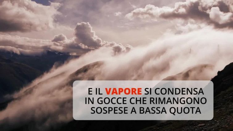 Perché si forma la nebbia?