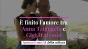 È finito l'amore tra Anna Tatangelo e Gigi D'Alessio: i presunti motivi della rottura