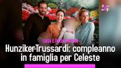 Hunziker-Trussardi: compleanno in famiglia per Celeste