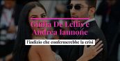 Giulia De Lellis e Andrea Iannone, l'indizio che confermerebbe la crisi