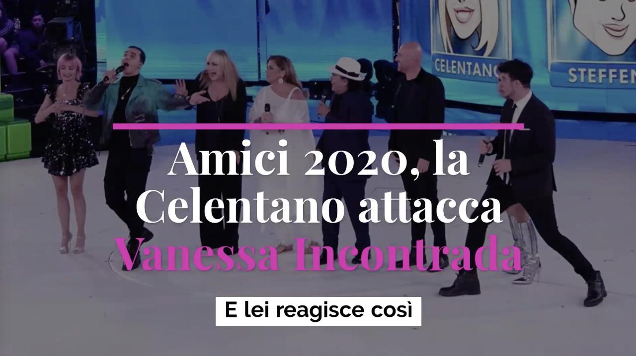 Amici 2020, la Celentano attacca Vanessa Incontrada