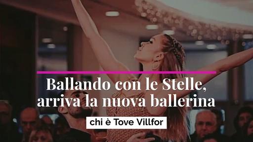 Ballando con le Stelle, arriva la nuova ballerina: chi è Tove Villfor