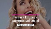 Barbara D’Urso si racconta sui social: “Ho preso tre chili”