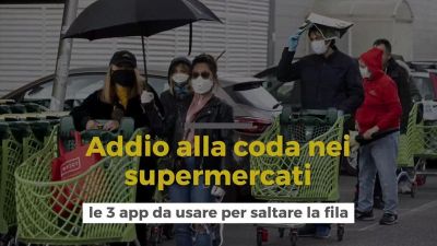 Addio alla coda nei supermercati: le 3 app da usare per saltare la fila