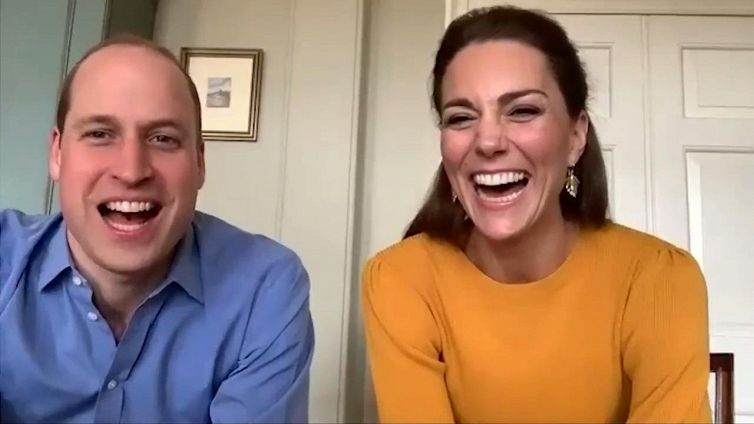 William e Kate ricompaiono in pubblico per gli auguri di Pasqua
