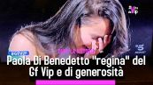 Paola Di Benedetto vince il Gf Vip e devolve tutto il montepremi in beneficenza