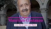 Maurizio Costanzo e la vita in casa con Maria