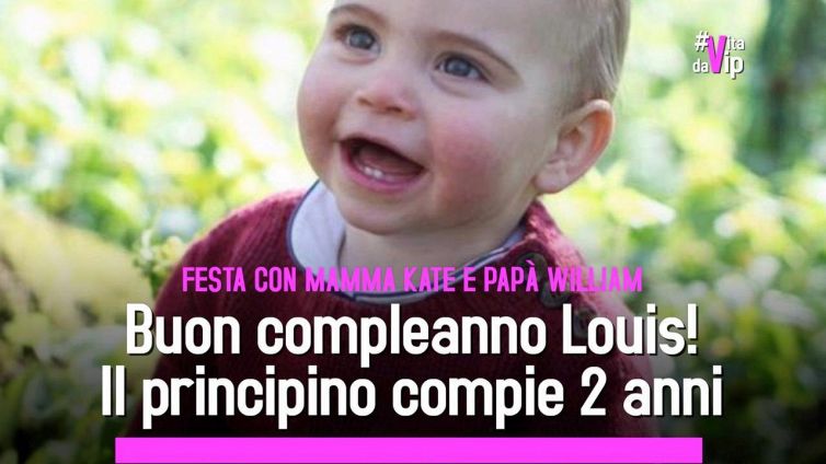 Buon compleanno Louis! Il principino compie 2 anni