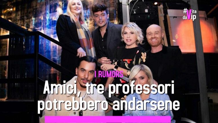 Amici, professori a rischio nella prossima edizione?