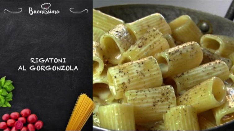 Rigatoni al gorgonzola