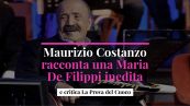Maurizio Costanzo racconta una Maria De Filippi inedita e critica La Prova del Cuoco