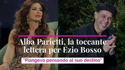 Alba Parietti, la struggente lettera per Ezio Bosso "Piangevo pensando al suo destino"