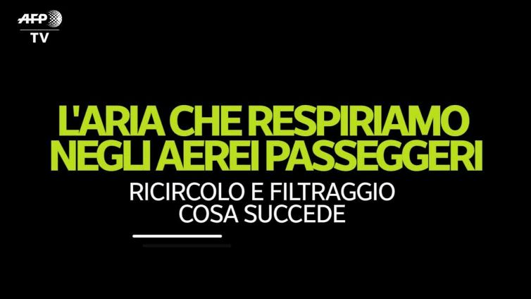 Ecco l'aria che respiriamo sugli aerei