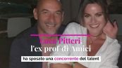 Luca Pitteri, l'ex prof di Amici ha sposato una concorrente del talent di Maria De Filippi