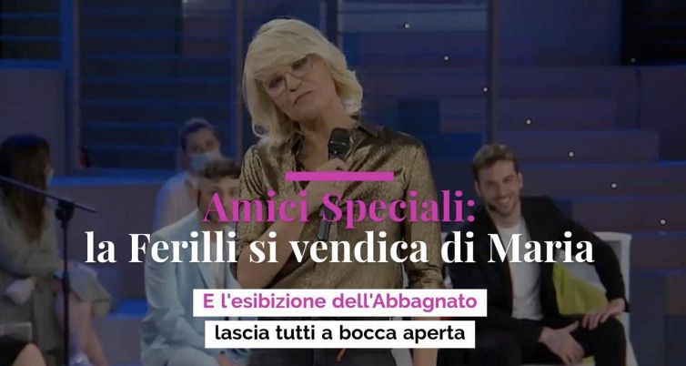Amici Speciali: la Ferilli si vendica di Maria e l'esibizione dell'Abbagnato lascia tutti a bocca aperta