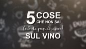 5 cose che non sai (e 5 che pensi di sapere) sul vino con Emanuele Spagnuolo