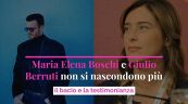 Maria Elena Boschi e Giulio Berruti non si nascondono più: il bacio e la testimonianza