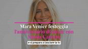 Mara Venier festeggia l'anniversario di nozze con Nicola Carraro e si prepara a lasciare la tv