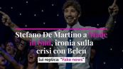 Stefano De Martino a Made in Sud, ironia sulla crisi con Belen. Lui replica: “Fake news”