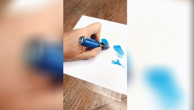 Questo artista è un genio nel creare fantastici effetti ottici