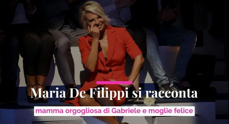 Maria De Filippi si racconta: mamma orgogliosa di Gabriele e moglie felice