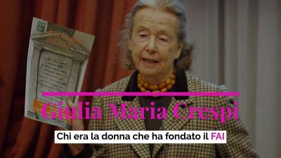 Giulia Maria Crespi, chi era la donna che ha fondato il FAI
