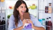 Non mettere il cioccolato in frigorifero durante l'estate