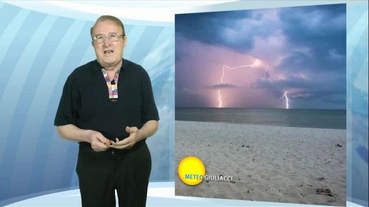 Pericolo fulmini in spiaggia