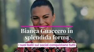 Bianca Guaccero in splendida forma, i suoi balli sui social conquistano tutti
