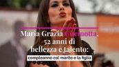 Maria Grazia Cucinotta, 52 anni di bellezza e talento: compleanno col marito e la figlia